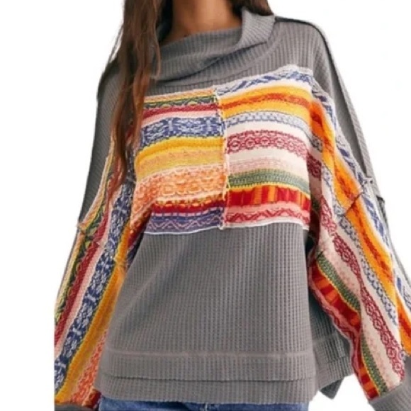 We The Free Tops - We The Free Leah Swit Dolman Sleeve Top Sweater Free People Women’s Size Medium